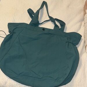 Teal Women's Tote Bag // LULU LEMON